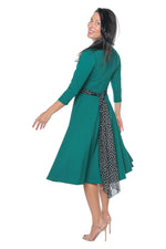 Rochie Allegra Monielle, ținută feminină cu accesoriu eșarfă